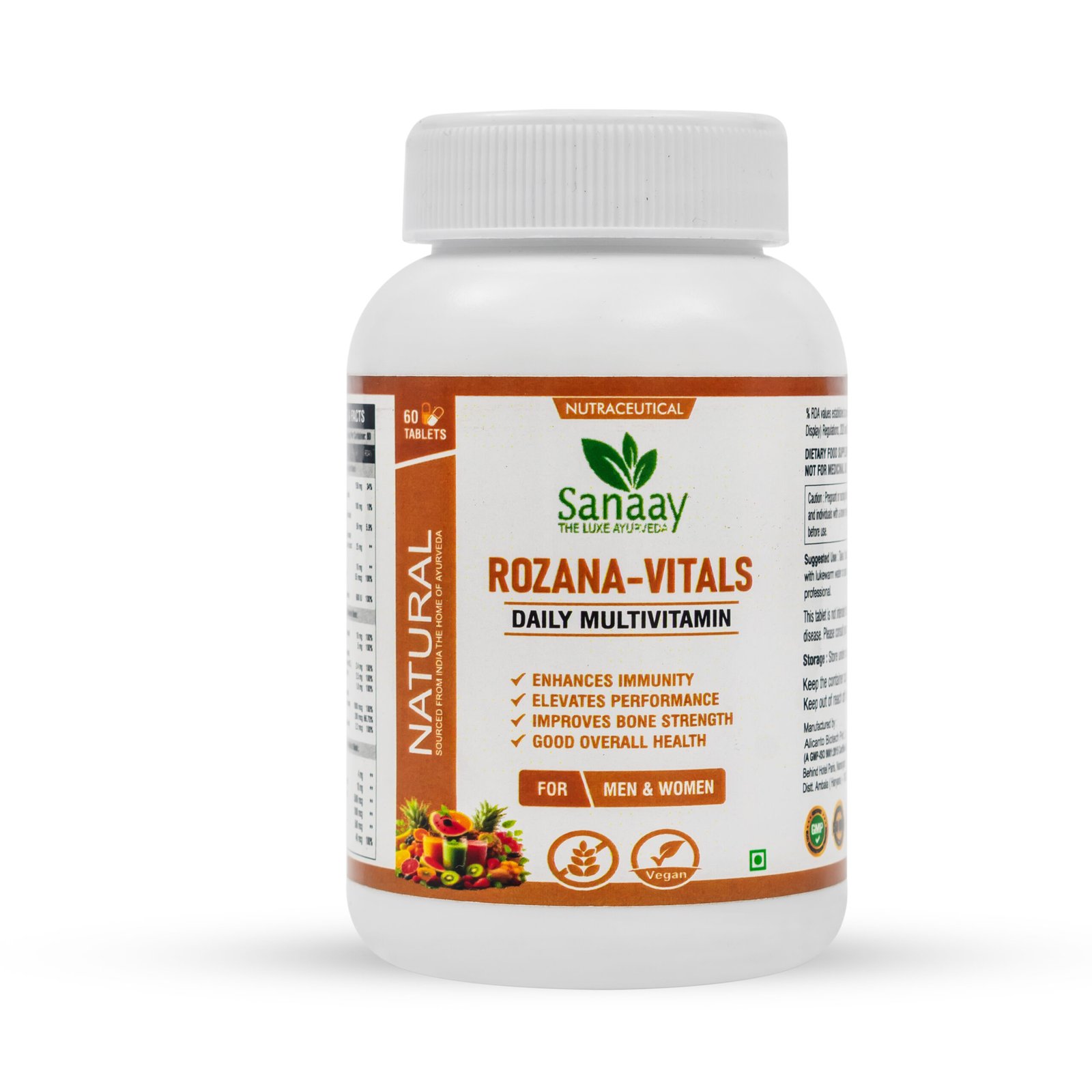 Rozana-Vitals Daily Multivitamin Tablets - Image 6