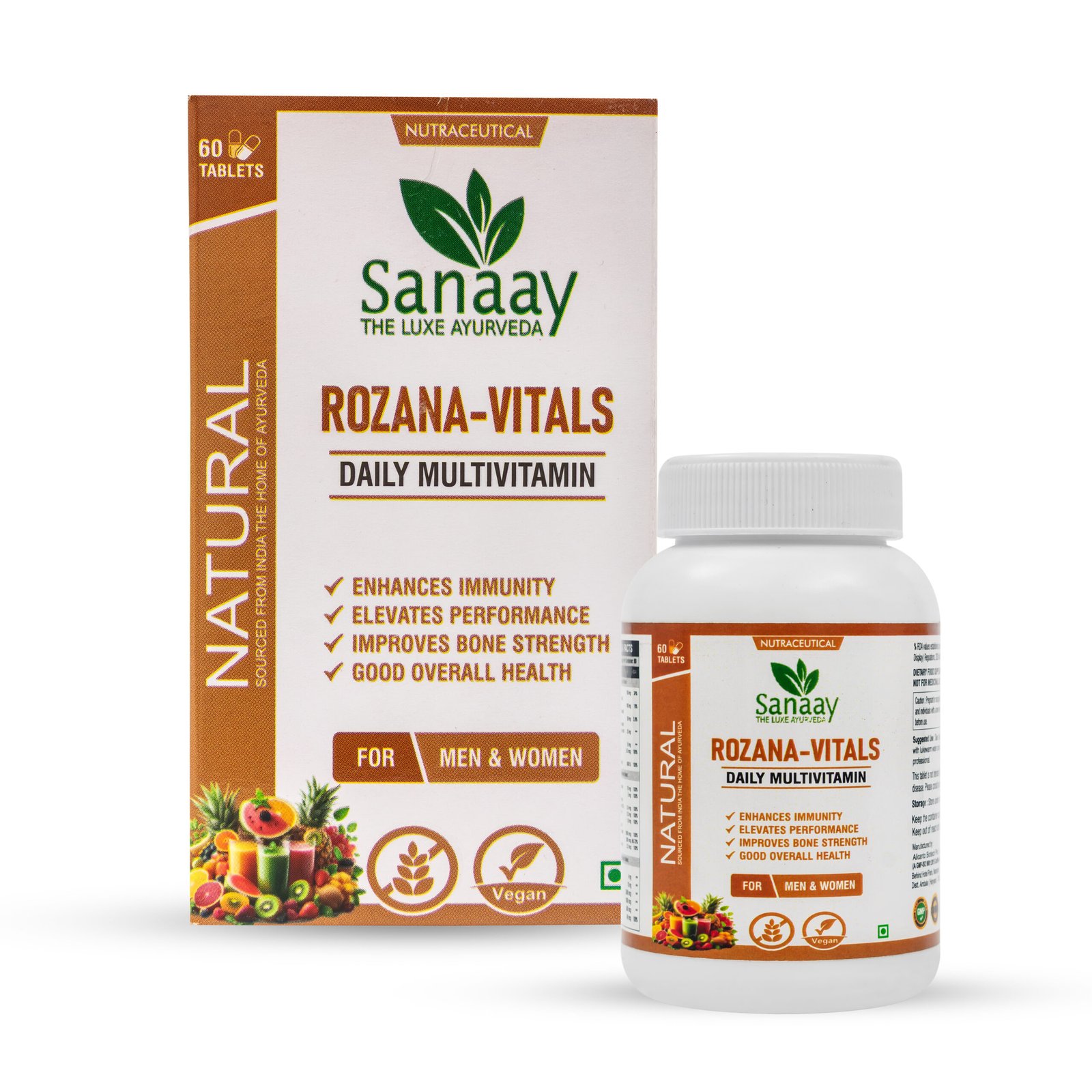 Rozana-Vitals Daily Multivitamin Tablets