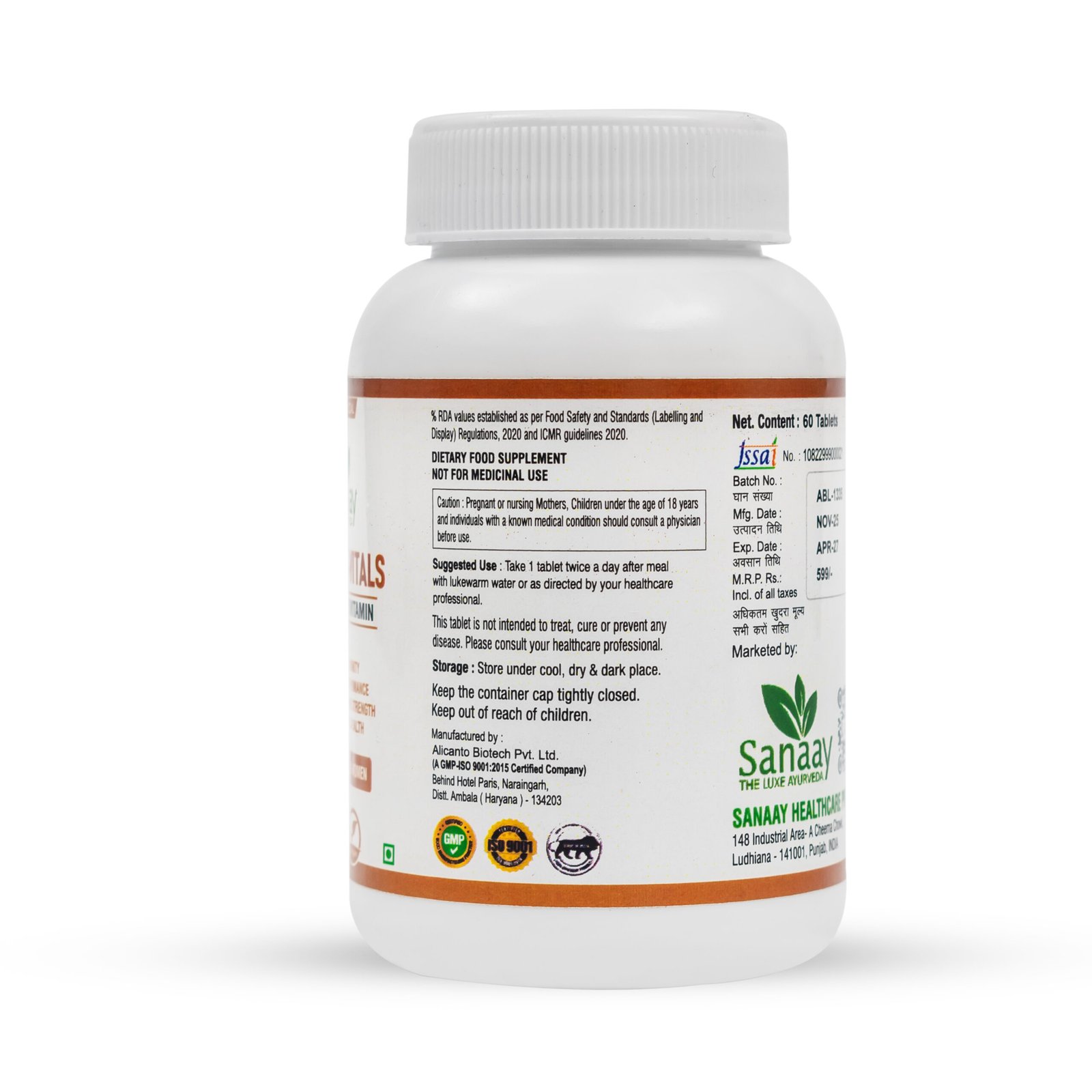 Rozana-Vitals Daily Multivitamin Tablets - Image 8