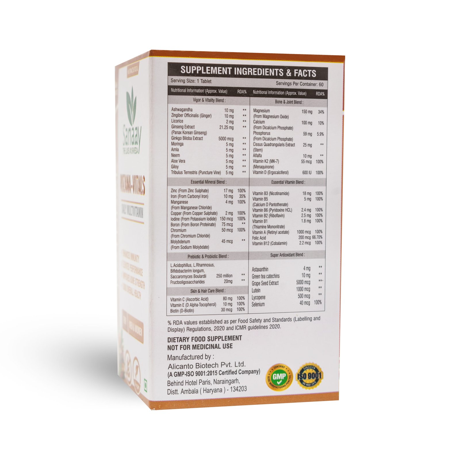 Rozana-Vitals Daily Multivitamin Tablets - Image 3