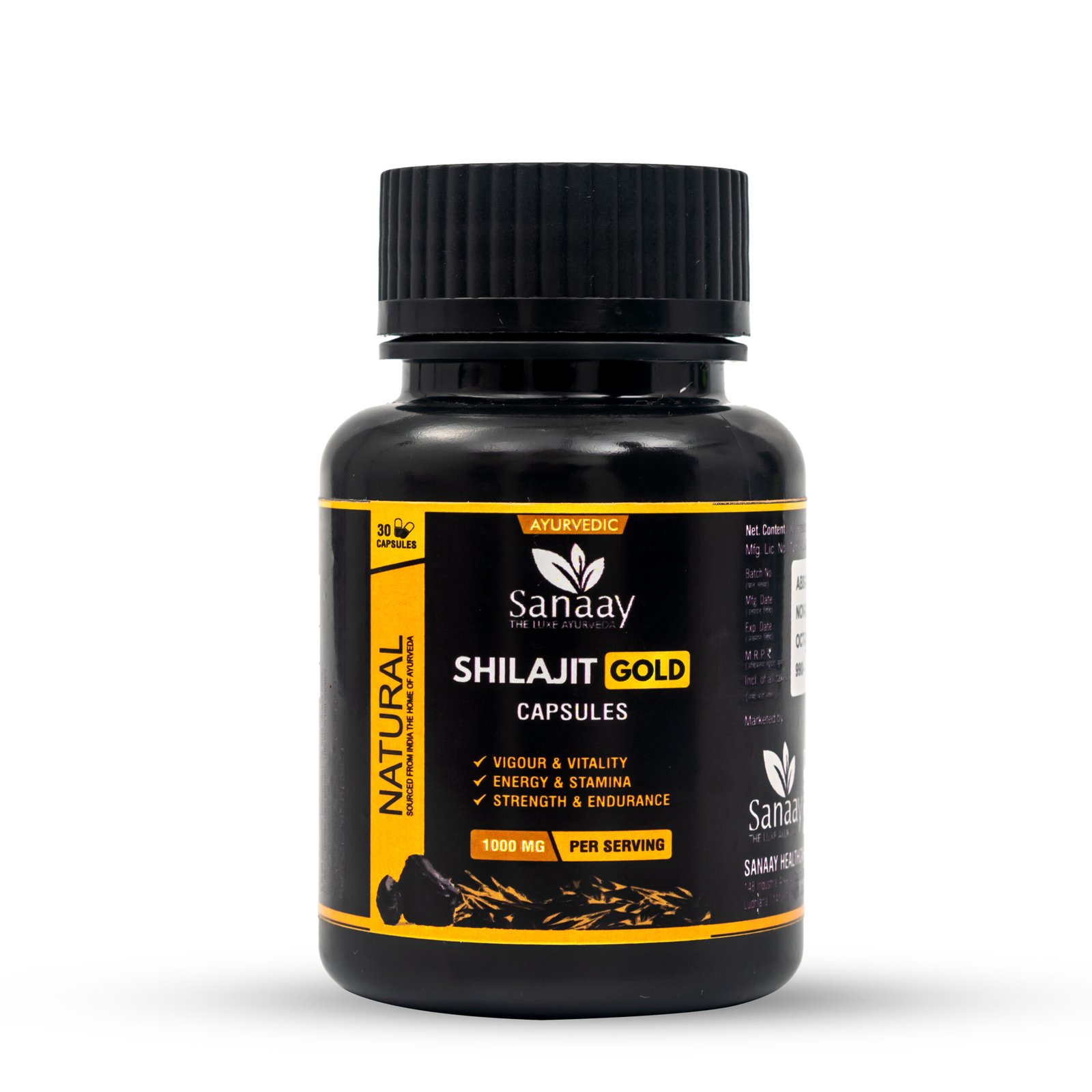 SHILAJIT GOLD CAPSULES -SANAAY SHILAJIT GOLD - Image 6