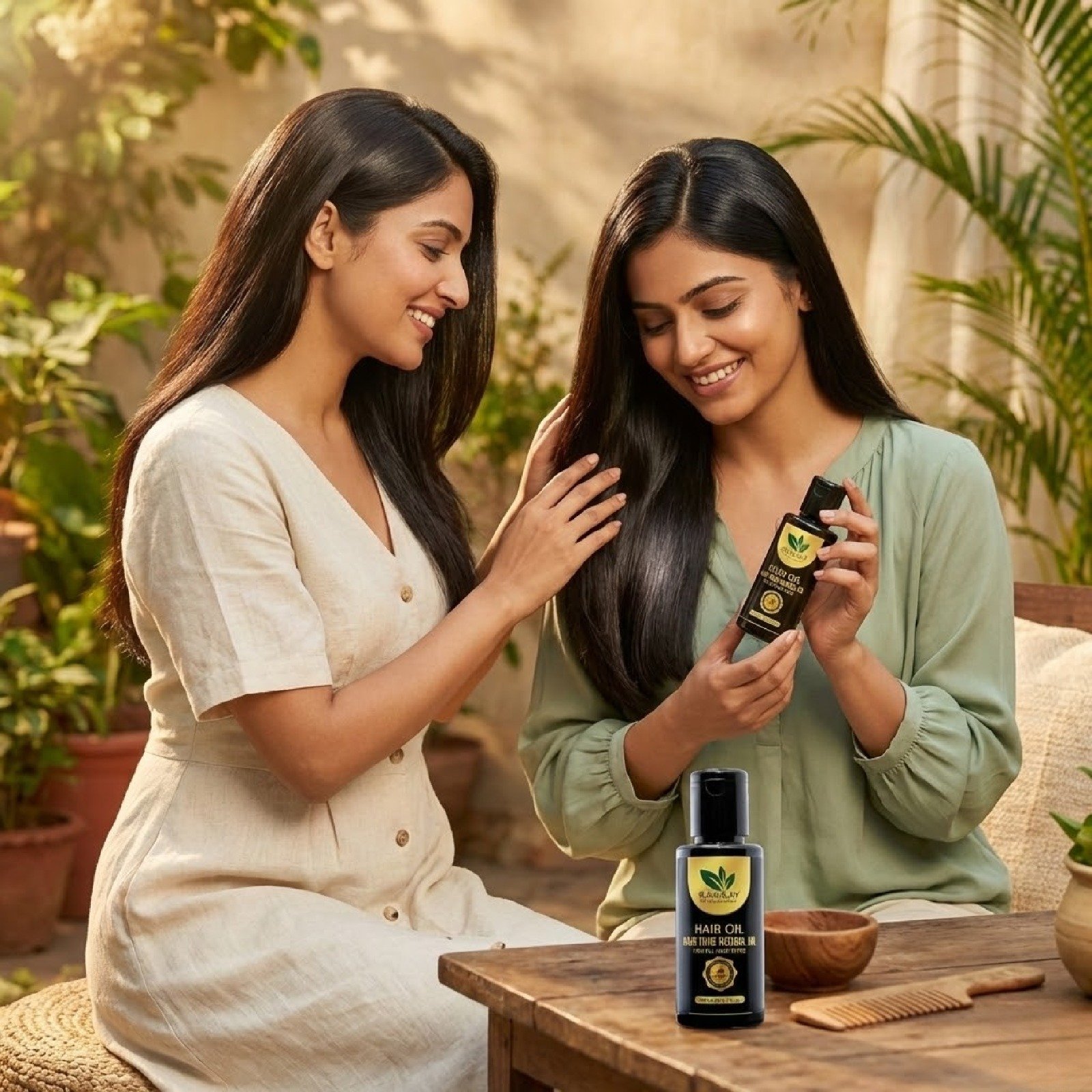 Hair Tone Herbal Hair Oil - Image 9