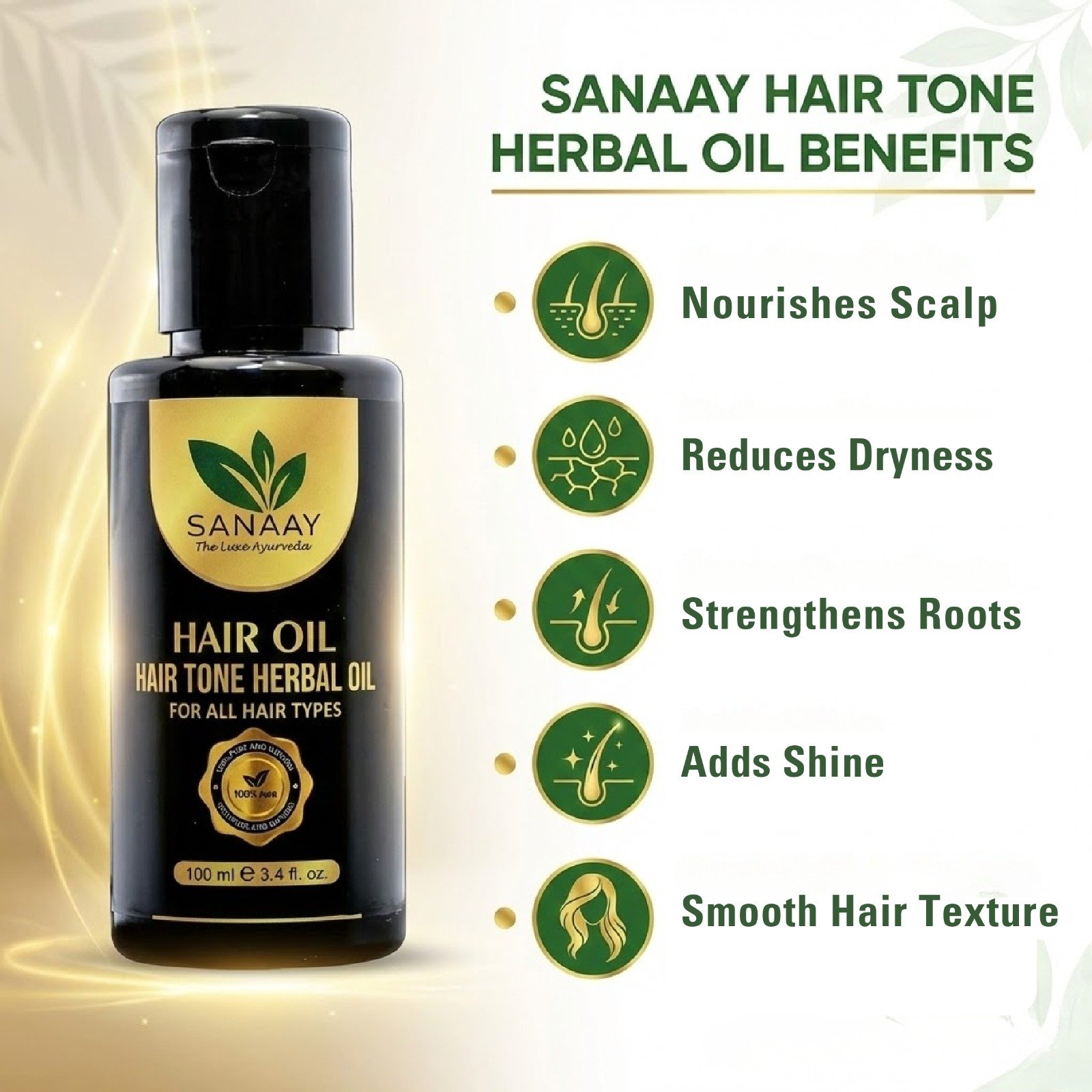 Hair Tone Herbal Hair Oil - Image 7