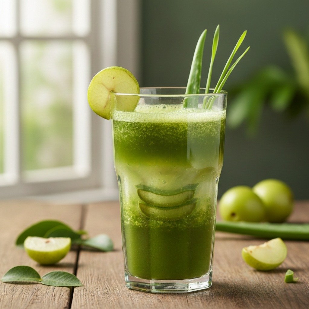 AMLA ALOE WHEAT GRASS JUICE - Image 8