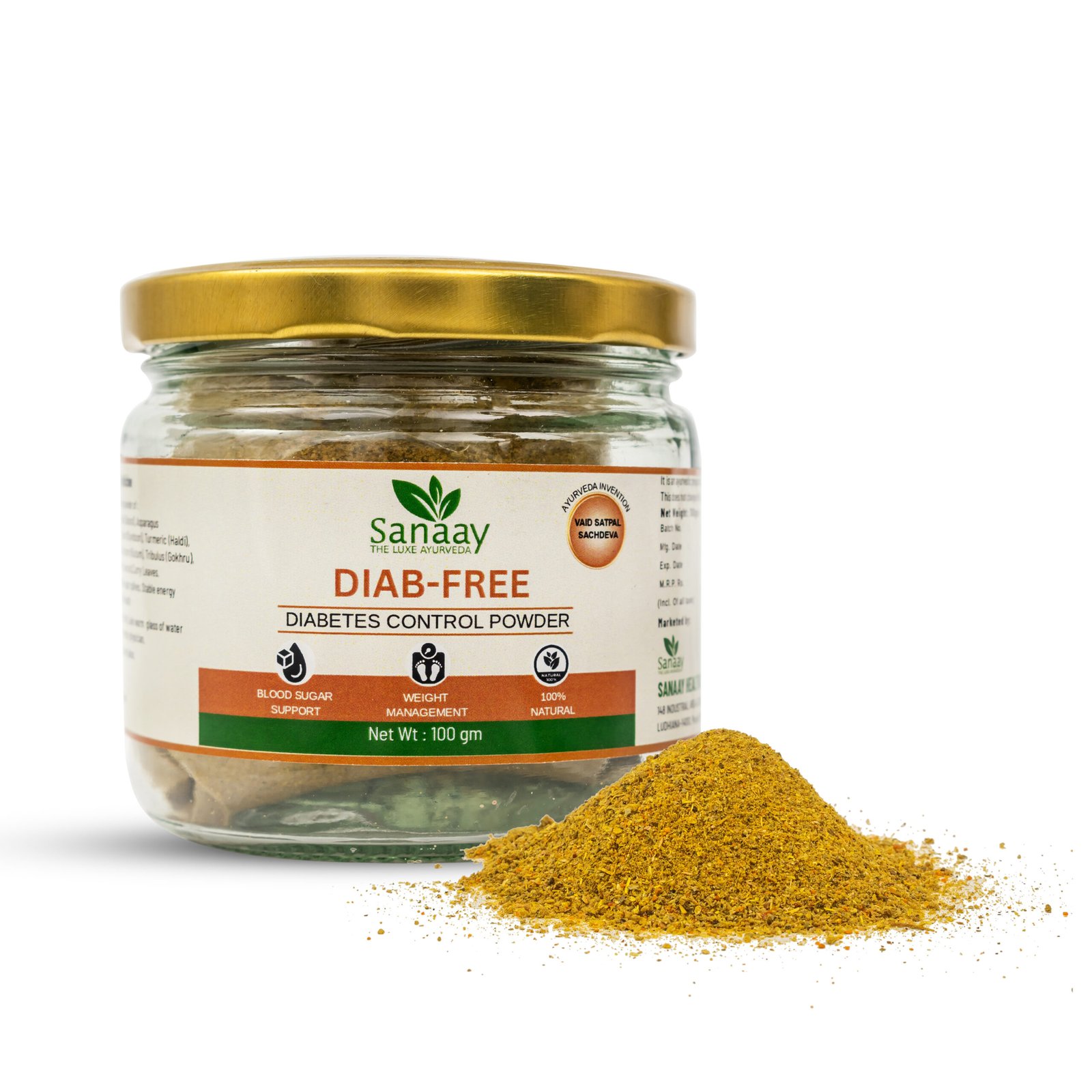 Diab-Free Diabetes Control Powder